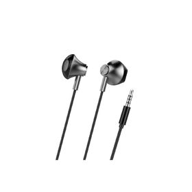Linktech H335 Kulak İçi Mikrofonlu Kablolu Siyah Kulaklık