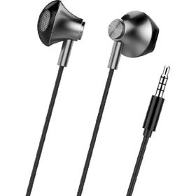 Linktech H335 Kulak İçi Mikrofonlu Kablolu Siyah Kulaklık