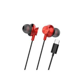 Linktech H336 Kırmızı Kulak İçi Type-C Kablolu Kulaklık