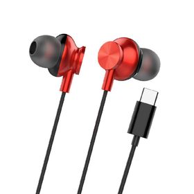 Linktech H336 Kırmızı Kulak İçi Type-C Kablolu Kulaklık