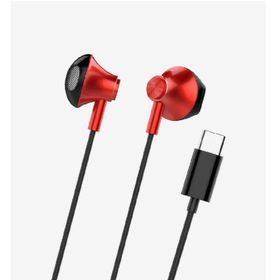 Linktech H336 Kırmızı Kulak İçi Type-C Kablolu Kulaklık