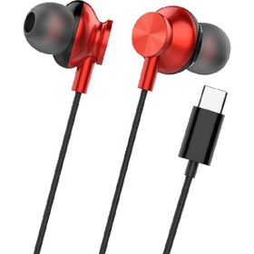 Linktech H341 Kırmızı Kulak İçi Type-C Kablolu Kulaklık