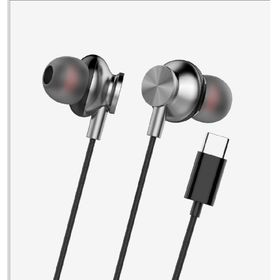 Linktech H341 Siyah Kulak İçi Type-C Kablolu Kulaklık