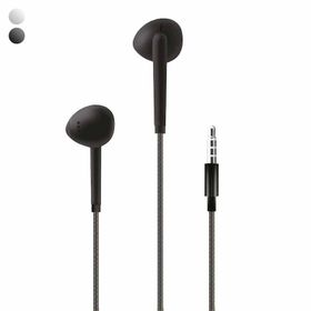 Linktech H35 3.5 mm Mikrofonlu Siyah Kulak İçi Kablolu Kulaklık