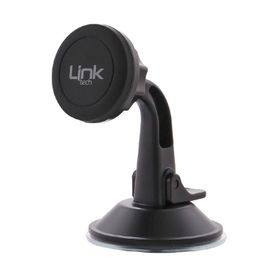 Linktech H710 Mıknatıslı Vantuzlu Siyah Araç İçi Telefon Tutucu