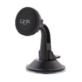 Linktech H710 Mıknatıslı Vantuzlu Siyah Araç İçi Telefon Tutucu