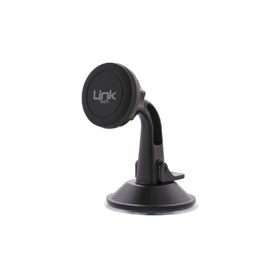 Linktech H710 Mıknatıslı Vantuzlu Siyah Araç İçi Telefon Tutucu