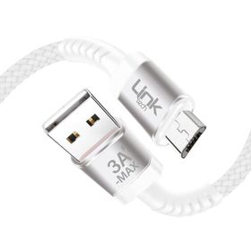 Linktech K421 Safe Micro Usb 3A 1 mt Data/Şarj Kablosu