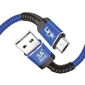Linktech K421 Safe Micro Usb 3A 1 mt Data/Şarj Kablosu