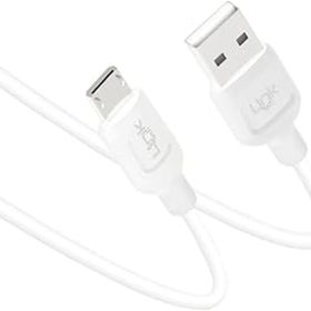 Linktech K448 Strong Micro Usb 1 mt 2.4A Beyaz Data/Şarj Kablosu