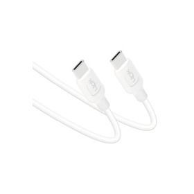 Linktech K451 Strong 60W 1 mt Beyaz Type-C - Type-C Data/Şarj Kablosu