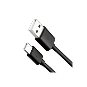 Linktech K564 Strong Type-C 3A 30 cm Siyah Data/Şarj Kablosu