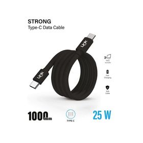 Linktech K569 Strong USB-C Type-C 25 W 1 mt Şarj Kablosu