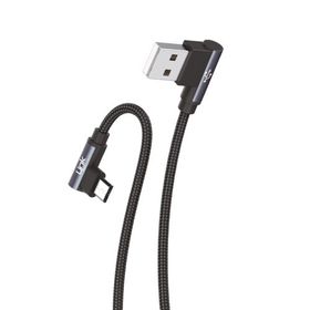 Linktech K592 3A 1.5 mt Safe Micro Usb 90 Derece Data/Şarj Kablosu