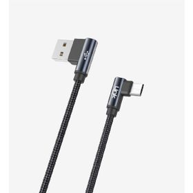 Linktech K592 3A 1.5 mt Safe Micro Usb 90 Derece Data/Şarj Kablosu
