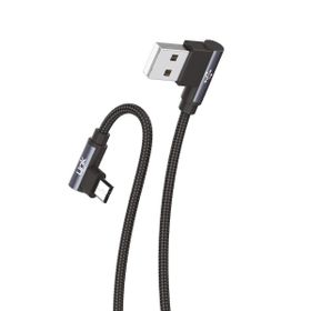 Linktech K592 3A 1.5 mt Safe Micro Usb 90 Derece Data/Şarj Kablosu