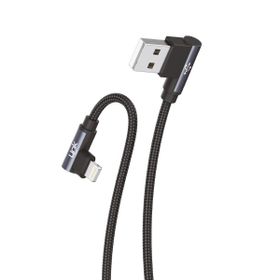 Linktech K593 3A 1.5 mt Safe İph Lightning 90 Derece Data/Şarj Kablosu