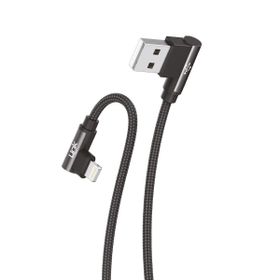 Linktech K593 3A 1.5 mt Safe İph Lightning 90 Derece Data/Şarj Kablosu