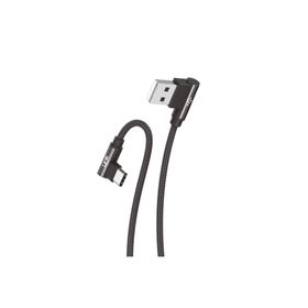 Linktech K594 Safe Type-C USB 90 Derece 1.5 mt Şarj Kablosu ve Data Kablosu
