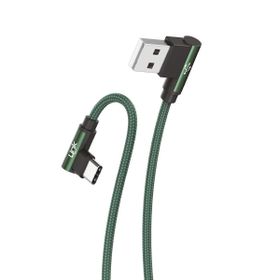 Linktech K594 Safe Type-C USB 90 Derece 1.5 mt Şarj Kablosu ve Data Kablosu