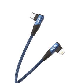 Linktech K596 27w 1.5 mt Type-C - Lightning 90 Derece Data/Şarj Kablosu