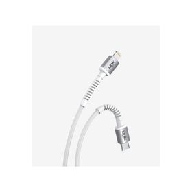 Linktech K599 Type-C To Lightning 3A 1 m Örgü Metal Başlı Şarj ve Data Kablosu
