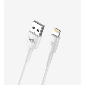 Linktech K601 Safe Lightning 3A Şarj Kablosu