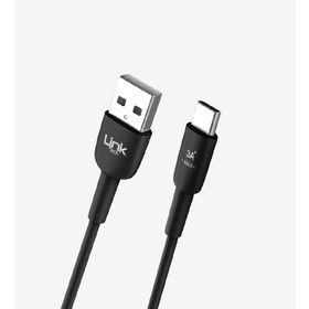 Linktech K602 Safe Fast 1 mt 3 A Type-C USB Beyaz Şarj Kablosu