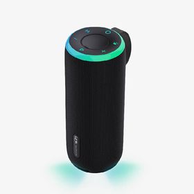Linktech LPS-R124 Mavi R124 Premium IPX4 Sertifikalı Işıklı Mavi Bluetooth Hoparlör