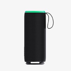 Linktech LPS-R124 Siyah Premium IPX4 Sertifikalı Işıklı Siyah Bluetooth Hoparlör