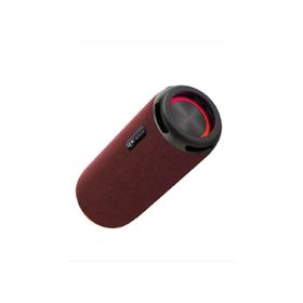 Linktech LPS-R124/RED R124 Premium IPX4 Sertifikalı Işıklı Kırmızı Bluetooth Hoparlör