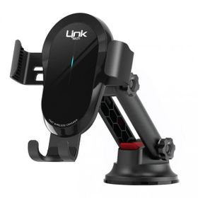 Linktech LPW-W755 15W Kablosuz Şarj Araç İçi Telefon Tutucu