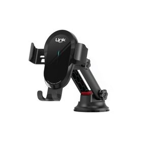 Linktech LPW-W755 15W Kablosuz Şarj Araç İçi Telefon Tutucu