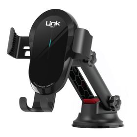 Linktech LPW-W755 15W Kablosuz Şarj Araç İçi Telefon Tutucu