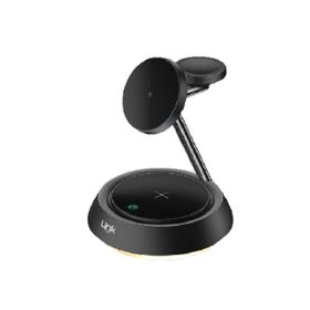 Linktech LPW-W797 Premium Üçü Bir Arada Masaüstü Wireless Telefon Tutacağı ve Şarj Aleti