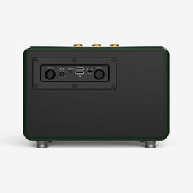 Linktech M407 Premium Mikrofonlu 50 W Retro Yeşil Bluetooth Hoparlör