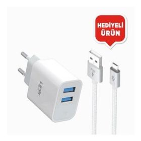 Linktech MIDI203C Cep Telefonu Şarj Aleti