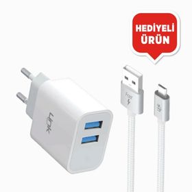 Linktech MIDI203C Cep Telefonu Şarj Aleti