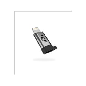 Linktech O189 Micro Usb To Lightning Dönüştürücü Metal Adaptör