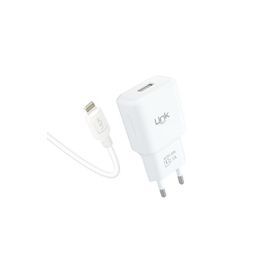 Linktech T442E 2.1A Strong Eco Şarj Aleti ve Lightning Kablo Set