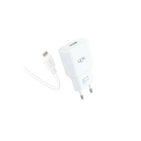 Linktech T442E 2.1A Strong Eco Şarj Aleti ve Lightning Kablo Set