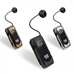 Linktech V80 Ekranlı Makaralı Titreşimli Pro Bluetooth Kulaklık