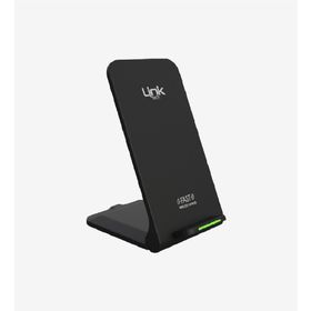Linktech W515 15W Type-C Masaüstü Wireless Siyah Şarj Aleti Telefon Tutacağı
