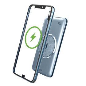 Linktech WP20 10000 mAh PD20W QC 3.0 Kablosuz Manyetik - Mavi Powerbank