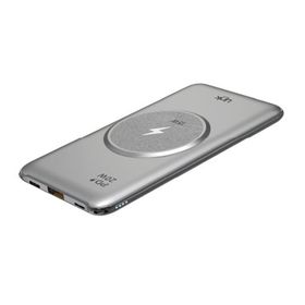 Linktech WP20 10000 mAh PD20W QC 3.0 Kablosuz Manyetik - Mavi Powerbank