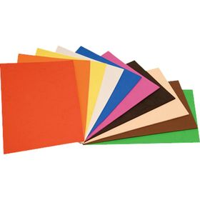 Lino 20x30 cm 10 Renk 2 mm Yapışkanlı Eva El İşi Kağıdı