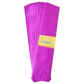 Lino 50 cm x 2 m 10'lu Mor Lüx Krapon Kağıdı