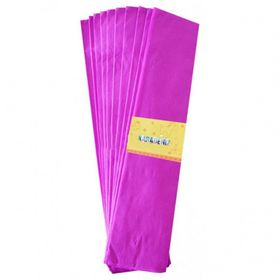 Lino 50 cm x 2 m 10'lu Mor Lüx Krapon Kağıdı