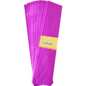 Lino 50 cm x 2 m 10'lu Mor Lüx Krapon Kağıdı