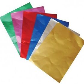 Lino Alüminyum Folyo Çift Taraflı 6 Renk 10'lu 23x33 cm El İşi Kağıdı